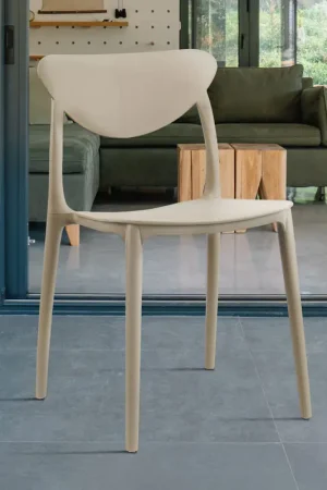 Pas Cher Chaise 'Florence' couleur taupe